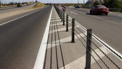 На участке М5 от границы Московской области до Рязани установят осевое троссовое ограждение