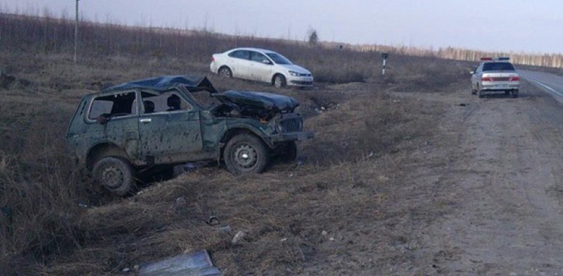 Житель Владимирской области опрокинулся в кювет на 40-ом километре автодороги Спас-Клепики-Рязань