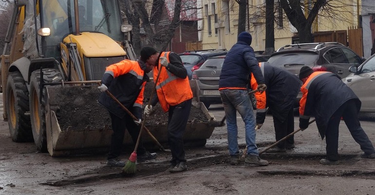 За неделю отремонтировано 17 рязанских улиц