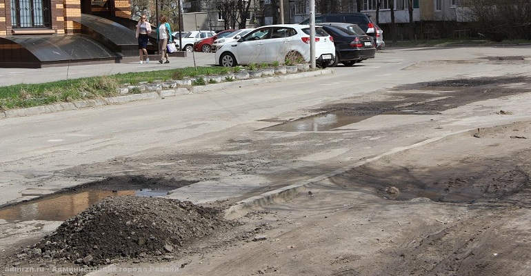 Администрация Рязани: В настоящее время проведены работы на 87 улицах из 134 запланированных