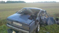 Водитель «ВАЗ-21074» погиб погиб в столкновении с «Камаз 53229»