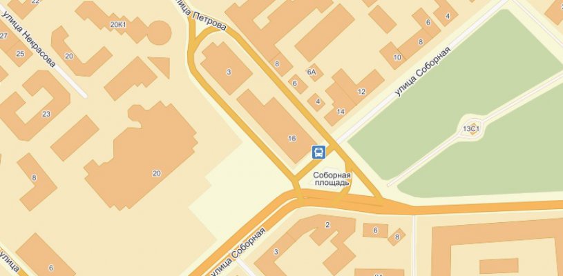 15 сентября с 10.00 до 15.30 будет ограничено движение по пл. Соборной и ул. Петрова