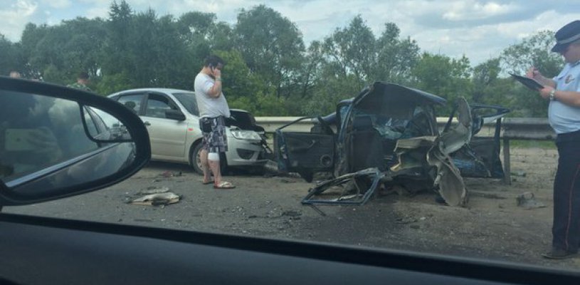 На Северной окружной дороге Рязани произошло массовое ДТП