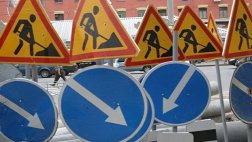 Движение транспорта на ул. Право-Лыбедской будет закрыто до 16 июня