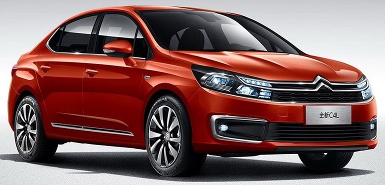 Компания Citroen презентовала в Китае свой обновленный C4L