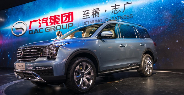 GAC выпустит новый внедорожник Trumpchi GS8