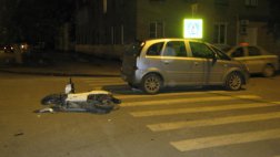 17-летний скутерист за один день дважды стал участником ДТП