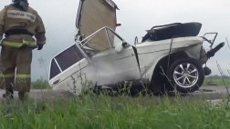 ГИБДД: В ДТП около села Гавриловское 4 человека погибло, двое - пострадали