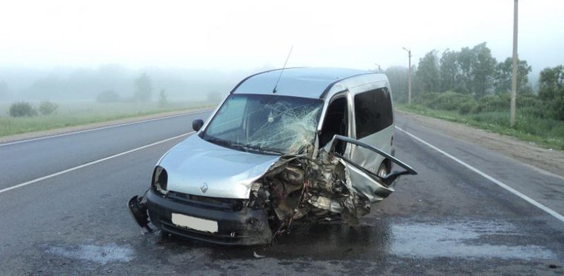 В Путятинском районе в столкновении ВАЗ-2107 и Renault Kangoo погиб житель Пензенской области