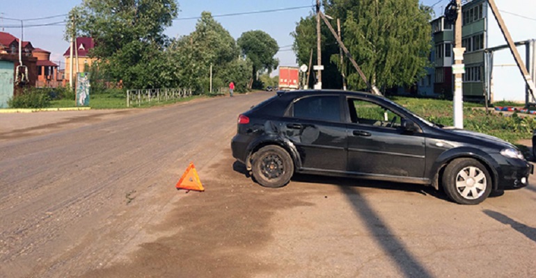 23-летняя рязанка совершила ДТП с мотоциклом, которым управлял подросток без прав