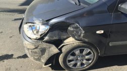 ГИБДД рассказало подробности о ДТП с участием Hyundai Getz и Renault Logan на ул.Бирюзова