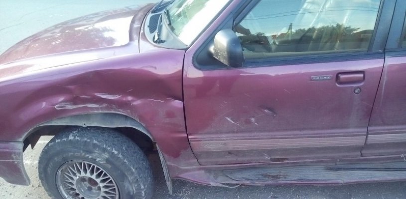 В Скопине мотоциклист налетел на внедорожник