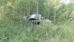 В Пронском районе 45-летний житель Московской области не удержал на дороге свой «НИССАН-КАШКАЙ»