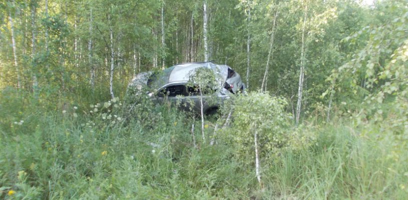 В Пронском районе 45-летний житель Московской области не удержал на дороге свой «НИССАН-КАШКАЙ»