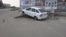 В ДТП в городе Скопин травмы получила девушка-водитель