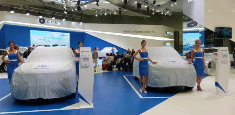 Changan на Московском автосалоне представил кроссоверы российской сборки