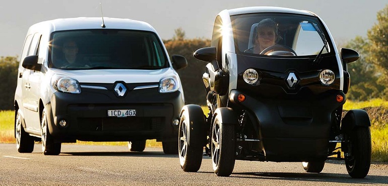 Renault начинает продажи частным лицам электромобилей TWIZY и KANGOO Z.E.