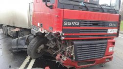 ГИБДД сообщило подробности о ДТП с участием DAF и ГАЗ-3110