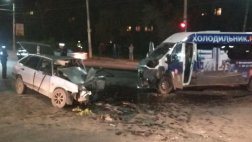 В Рязани произошло ДТП по вине водителя "маршрутки"