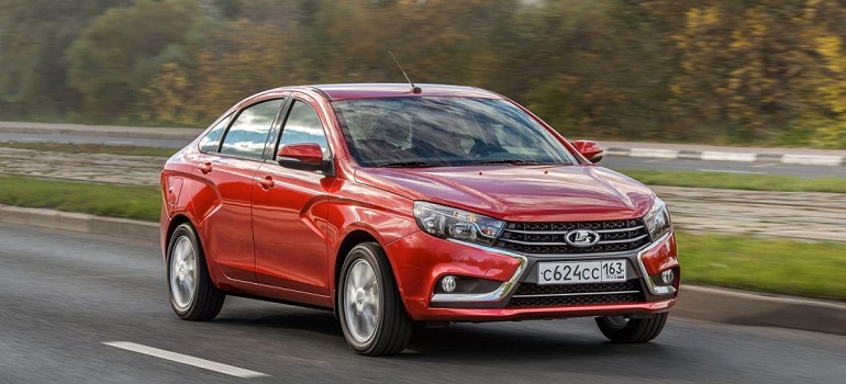 LADA Vesta получила получила боковые подушки безопасности и климат-контроль