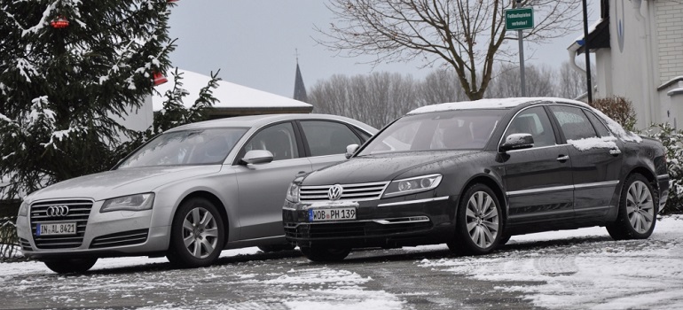 У  Volkswagen Phaeton и Audi A8 может "сорвать крышу". Отзыв моделей