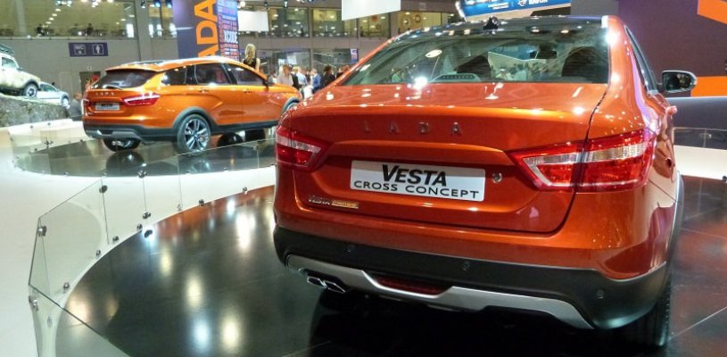 Седан Lada Vesta Cross появится на конвейере АвтоВАЗа
