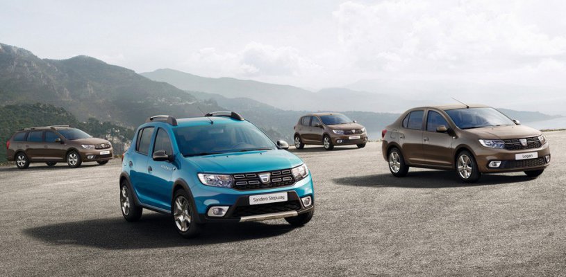 Renault представила обновленные Logan, Sandero и Sandero StepWay