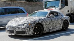 На дорогах замечано купе, создаваемое Toyota в содружестве с BMW