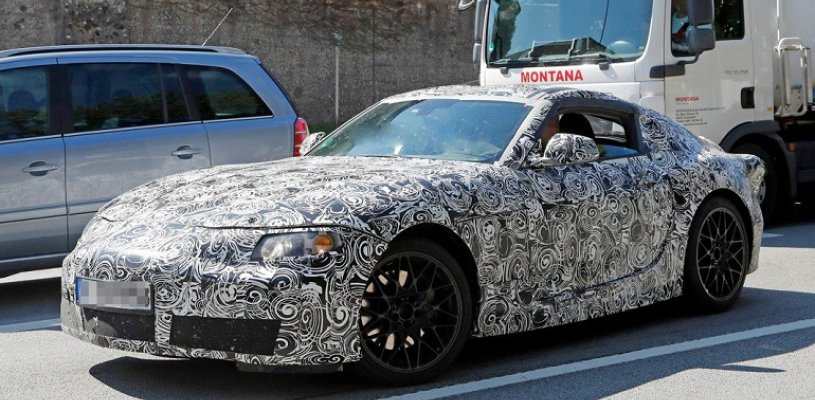 На дорогах замечано купе, создаваемое Toyota в содружестве с BMW