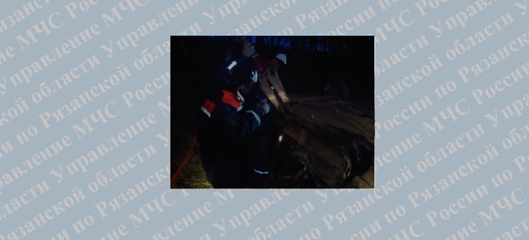 Вблизи деревни Рожок «Ваз-2110» врезался в столб электроосвещения