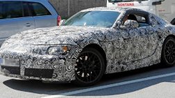 Toyota Supra проходит тесты на Нюрбургринге. Видео
