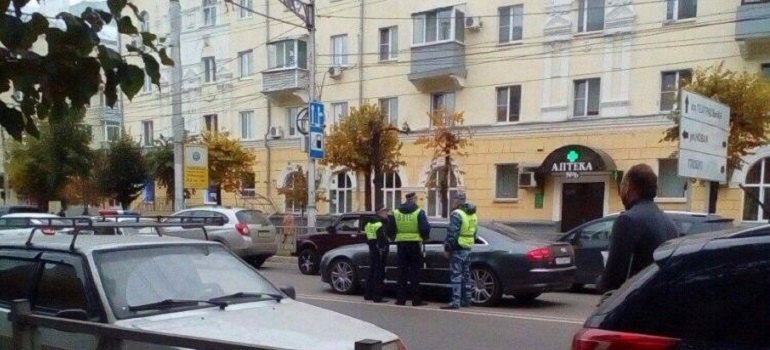 ГИБДД рассказала о причине затора на ул. Циолковского