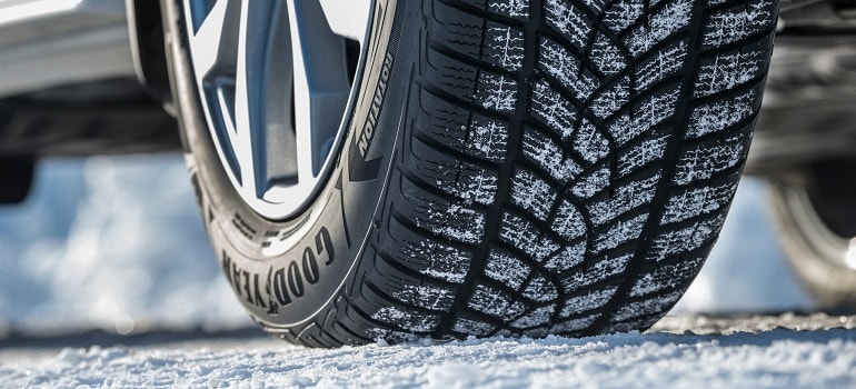 Goodyear представила новые инновационные фрикционные зимние шины