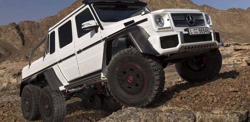 Mercedes-Benz обнародовала цены на шестиколесный внедорожник G63 AMG 2014 года
