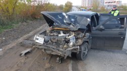 Нетрезвый водитель ВАЗа совершил ДТП на Восточной окружной дороге Рязани