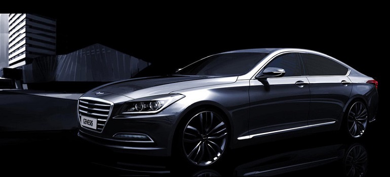 В ноябре Hyundai представит серийный седан Genesis нового поколения