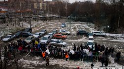 Рязанские автоинспекторы совместно с активистами «ПУВР» провели акцию памяти погибших в ДТП