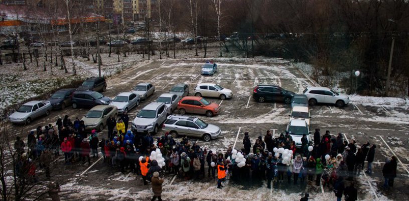 Рязанские автоинспекторы совместно с активистами «ПУВР» провели акцию памяти погибших в ДТП