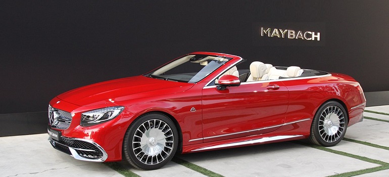 Кабриолет Maybach от Мерседес появится в России