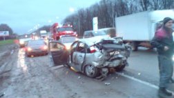 На 170 км М5 два дня подряд происходят ДТП