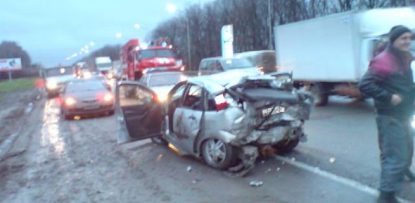 На 170 км М5 два дня подряд происходят ДТП