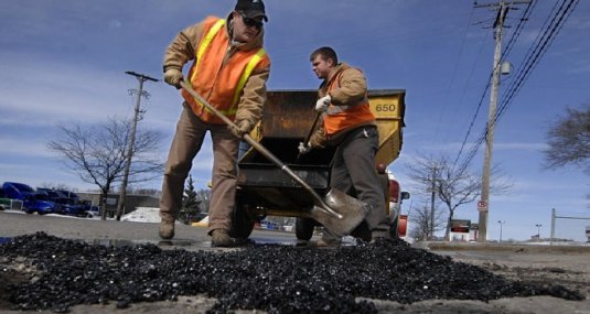 Дорожно-ремонтная кампания ведется на девяти улицам Рязани