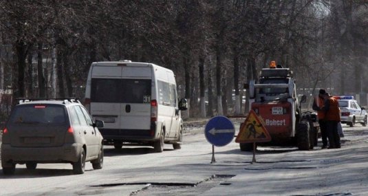 В Рязани продолжают приводить дороги в нормативное состояние