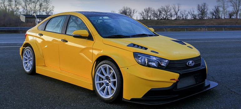 Lada Sport создала седан Vesta с 350-сильным турбомотором