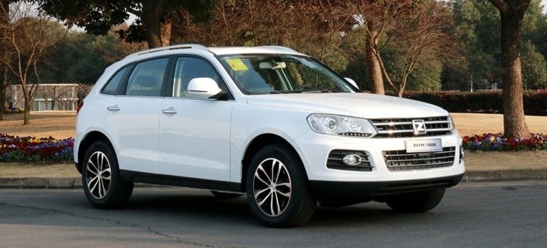 Компания Zotye предлагает кроссовер с 2-х литровым турбомотором за 1 млн 228 тыс. 880 рублей