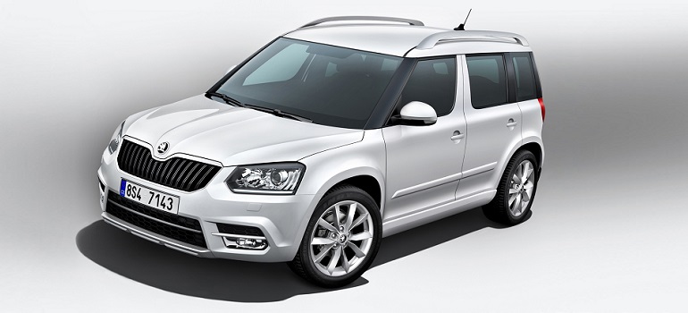 Обновленная Skoda Yeti появится в России в феврале в двух версиях