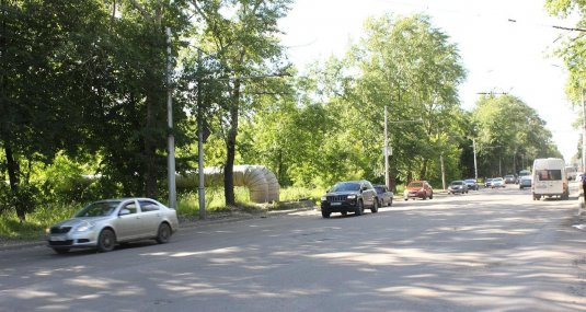 На Куйбышевском шоссе началась подготовка к ремонту