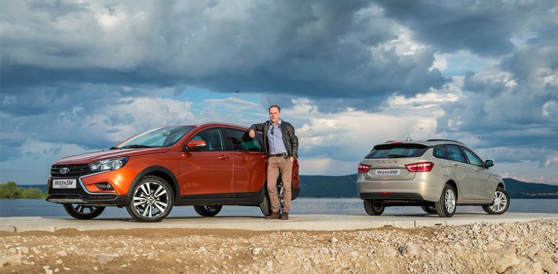 АвтоВАЗ рассекретил дизайн серийных LADA Vesta SW Cross и LADA Vesta SW