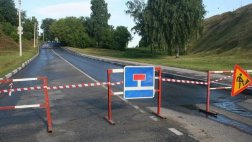 Движение по улице Кремлевский вал будет перекрыто еще три недели