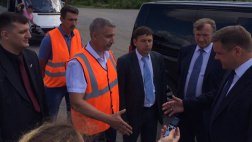Николай Любимов ознакомился с проведением ремонтных работ в Сараевском и Ухоловском районах